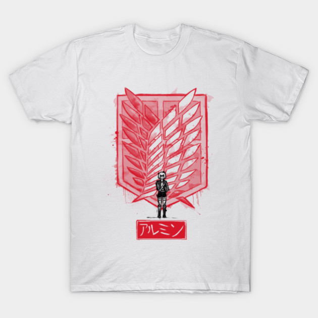 Traditional Armin - Attack On Titan - T-Shirt | TeePublic
